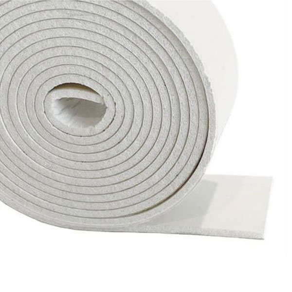 5m Long White Expanded Silicone Strip SIL16