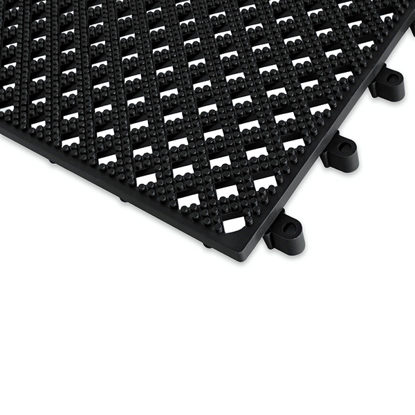 Anti-Slip Interlocking Deck Floor Tile PVC Safety & Comfort Mat