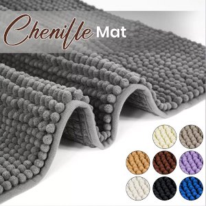 Anti Slip Soft Washable Bath Mat Rugs Water Absorbent Shower Mat 