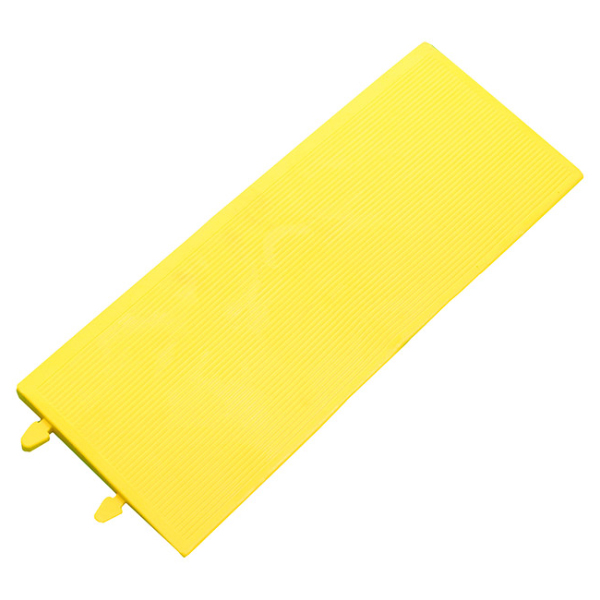 Black/Yellow Interlocking Anti Slip Floor Tiles