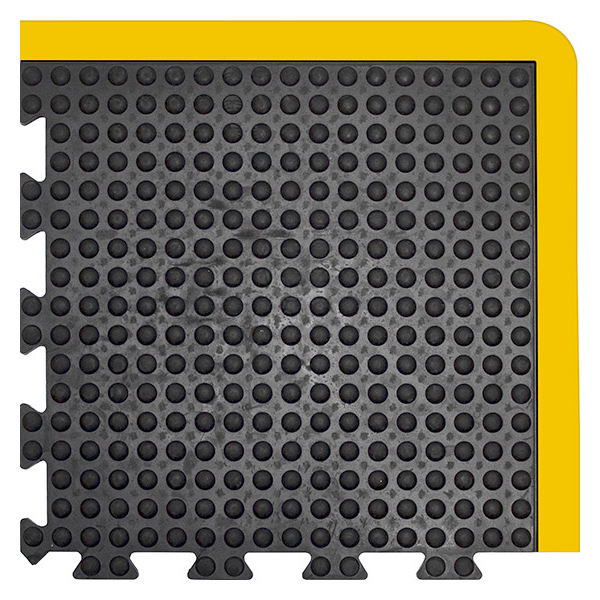  Bubbled surfaced Solid Interlocking Floor Mats