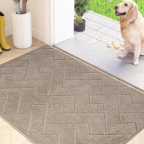 Durable Dirt Trapper Non-Slip Doormat Machine Washable Entrance Rug