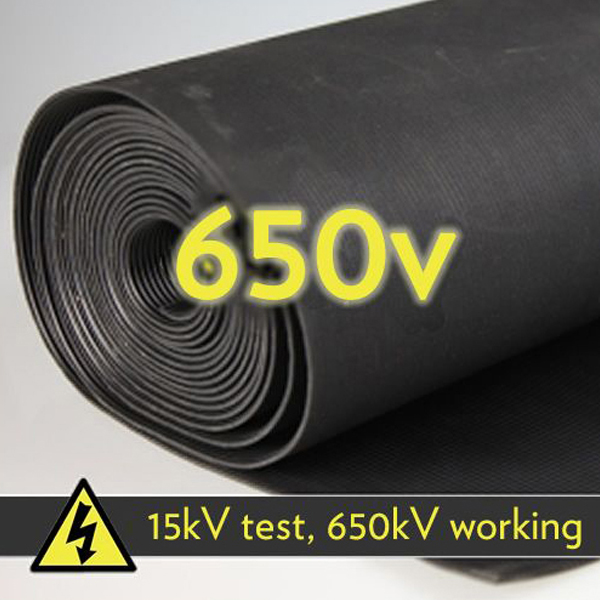 Electrical Safety Rubber Matting 6mm Thick Rubber Floor Mat Heavy Duty