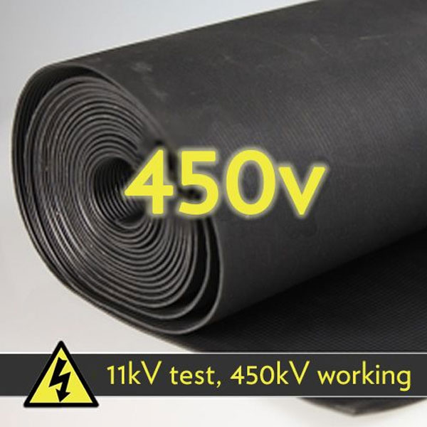 Electrical Safety Rubber Matting 6mm Thick Rubber Floor Mat Heavy Duty