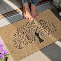 Anti Slip Tree of Life Front Door Entry Welcome Mats Entrance Decor For Outdoor