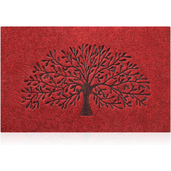 Anti Slip Tree of Life Front Door Entry Welcome Mats Entrance Decor For Outdoor