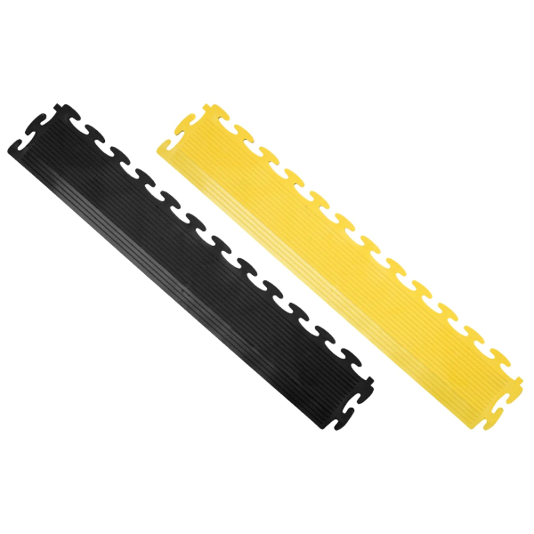 Heavy Duty Anti Fatigue Interlocking HD Textured Tile Edge/Bevel