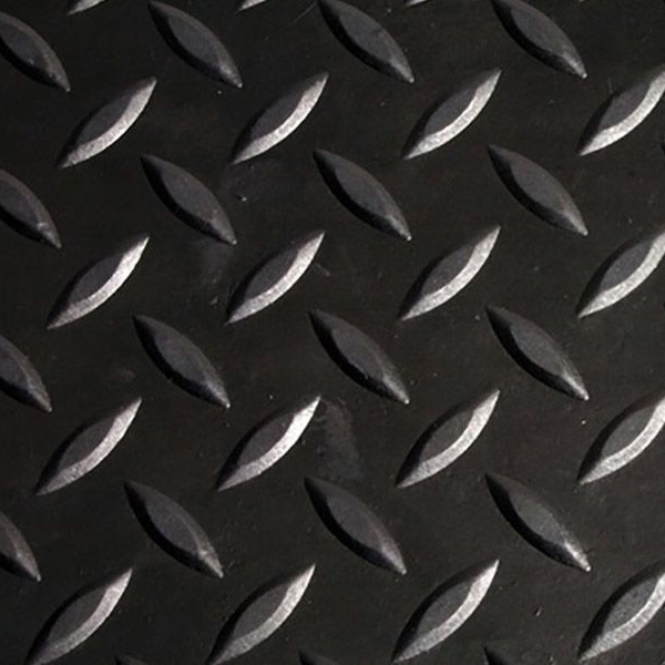 Heavy-Duty Black Workshop Rubber Matting 