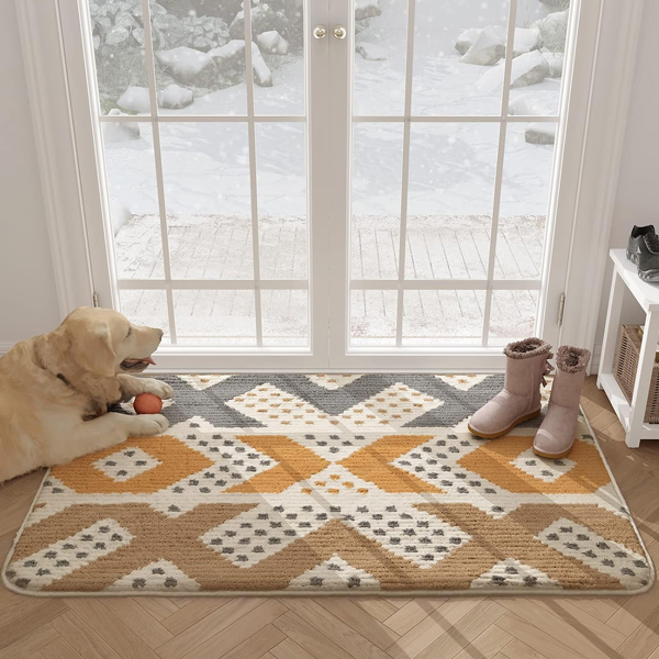 Heavy Duty Super Absorbent Floor mat, Doormats Inside, Indoor Mats For Front/Back Door