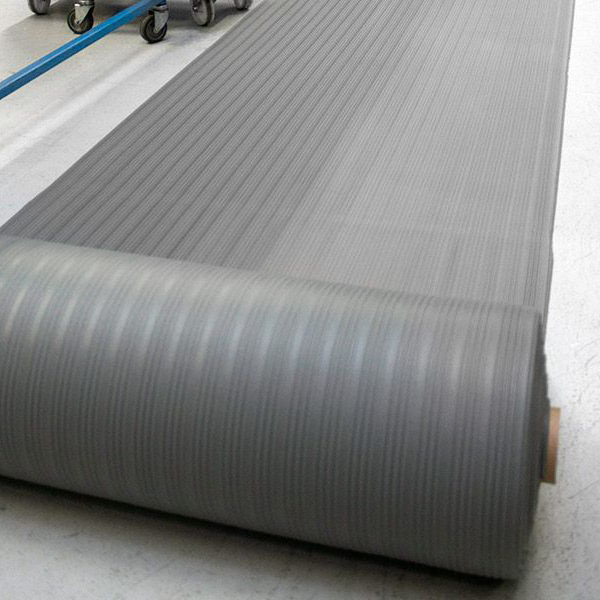 High Quality Anti Fatigue Floor PVC Mat- Ribbed Surface Pattern