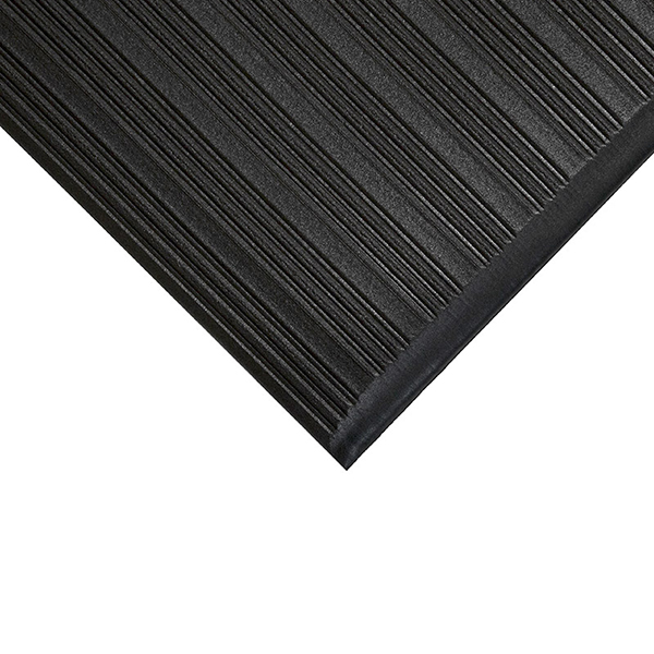 High Quality Anti Fatigue Floor PVC Mat- Ribbed Surface Pattern