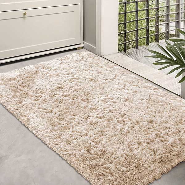 Non Slip Fluffy Large Indoor Entrance Mat Rug Dirt Trapper Washable Barrier Mats