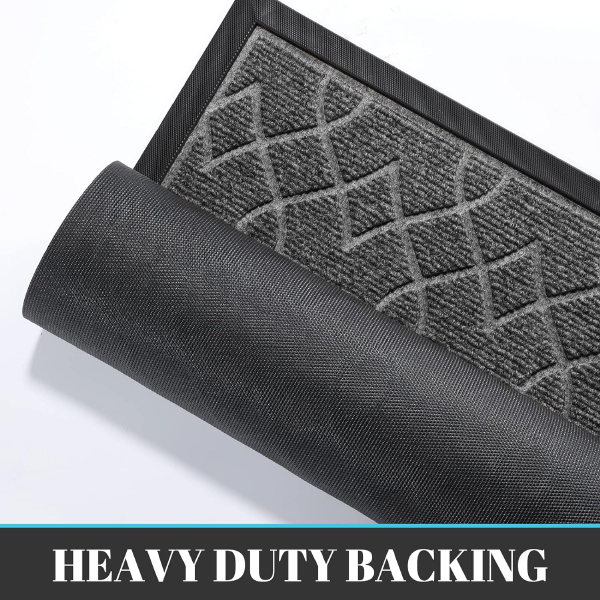 Non Slip Heavy Duty Durable Entry Outdoor Rugs Water Absorbent Backing Door Mats 