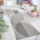 Non Slip Jett Crystal Hallway Runner Washable Rugs Kitchen Carpet Floor Mats