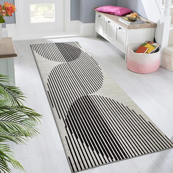 Non Slip Jett Crystal Hallway Runner Washable Rugs Kitchen Carpet Floor Mats