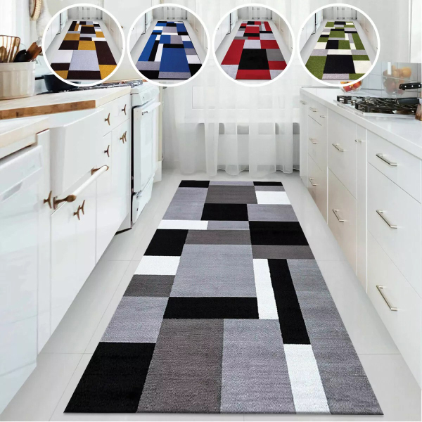 Non Slip Long Hallway Runner Bedroom Rugs Kitchen Carpet Floor Door Mats