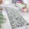 Non Slip Zara Crystal Hallway Runner Washable Rugs Kitchen Carpet Floor Mats