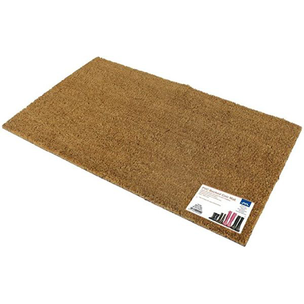 Plain Natural Coir Mat Latex Backed Door Mat for Entrance