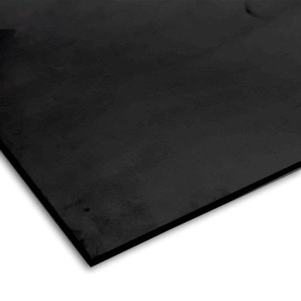 1.4m Wide Black Premium Genuine Viton 70° Shore A Rubber Sheet
