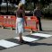 Oxford Plastic Clear Path Temporary Pedestrian Crossing Mat L:1.2m x W: 600mm x H: 22mm